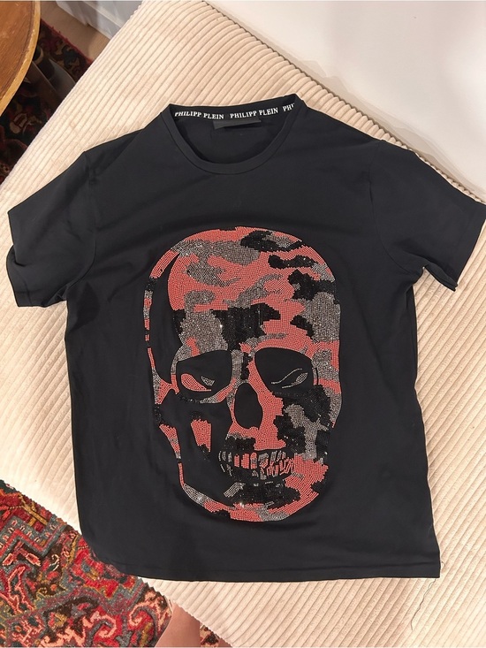 Philipp Plein Other - Philipp Plein" Black Round Neck Skull Shirt" Large